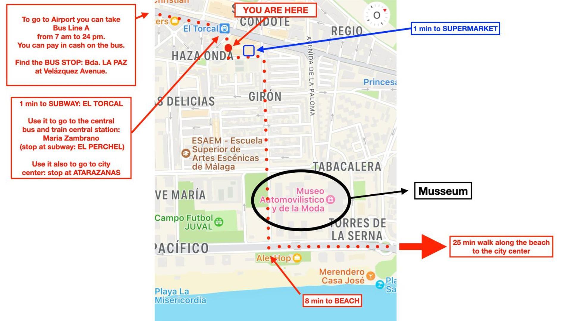 Completo Y Bello Apartamento En Малага Екстер'єр фото